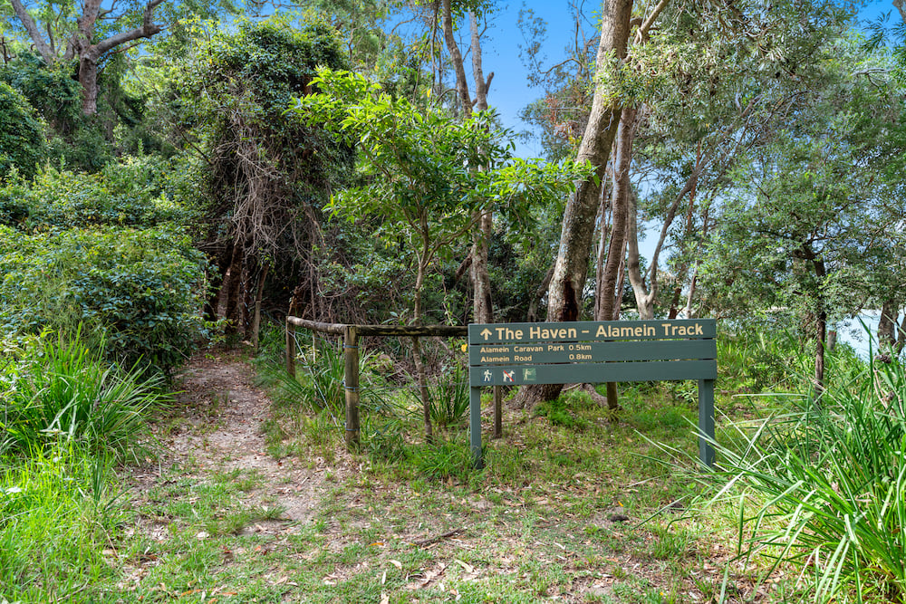 Haven Alemain Walking Track to Sussex Inlet